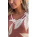 171128 - Vestido Ramany Estampa Folhagem